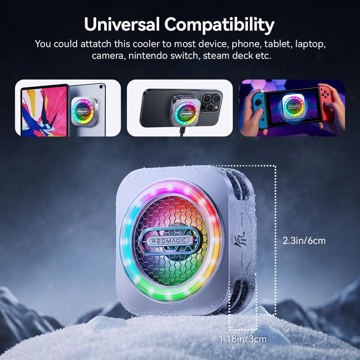 Nubia RedMagic 6 Pro Cooler for Gaming